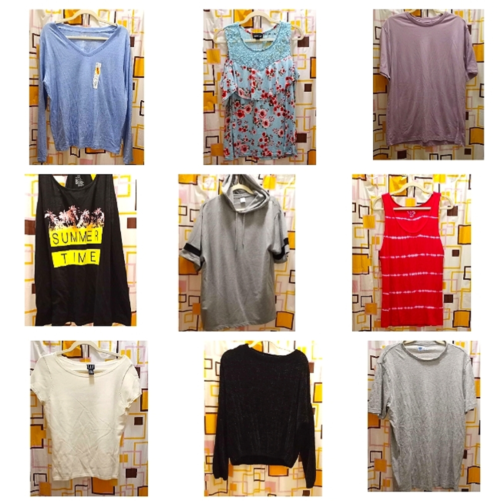 9 Shirt Bundle